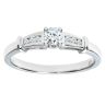 9ct White Gold 0.25ct Diamond Engagement Ring