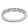 18ct White Gold 0.25ct Brilliant Cut Diamond Fancy Ring