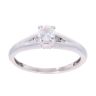 9ct White Gold 0.50ct Diamond Solitaire Ring