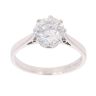 Platinum 1.62ct Brilliant Cut Diamond Solitaire Ring