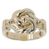 9ct Yellow Gold Plain Knot Ring