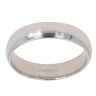 9ct White Gold Wedding Band 5.1mm