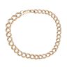 9ct Yellow Gold Curb Bracelet 8"