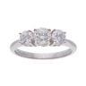 18ct White Gold 1.35ct Diamond Trilogy Ring