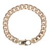 9ct Yellow Gold Curb Bracelet 9.5"