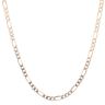 9ct Yellow Gold Figaro Chain 18"