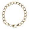 9ct Yellow Gold Curb Bracelet 7.5"