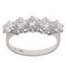 14ct White Gold 2.50ct Diamond Five Stone Ring