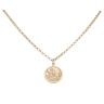 9ct Yellow Gold St Christopher Pendant and Chain 20"