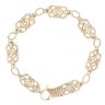9ct Yellow Gold Celtic Knots Bracelet 8"