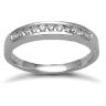 18 Carat White Gold 0.25pts Channel Set Diamond Ring