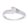 9ct White Gold 0.25ct Diamond Solitaire Ring