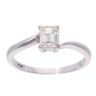 18ct White Gold 0.50ct Diamond Solitaire Ring
