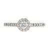 18ct White Gold 0.60ct Diamond Cluster Ring
