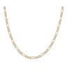 9ct Yellow Gold Figaro Chain 24"