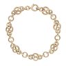 9ct Yellow Gold Fancy Bracelet 8"