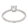 9ct White Gold 0.50ct Diamond Solitaire Ring