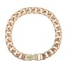 9ct Yellow Gold Curb Bracelet 8"