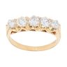 18ct Yellow Gold 1.00ct Brilliant Cut Diamond Five Stone Ring