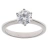 14ct White Gold 1.00ct Brilliant Cut Diamond Solitaire Ring