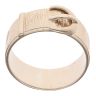 9ct Yellow Gold Buckle Ring