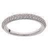 Vera Wang 18ct White Gold 0.37ct Brilliant Cut Diamond Half Eternity Vera Wang Love Ring
