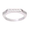 14ct White Gold 0.20ct Fancy Diamond Ring