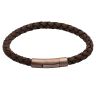 Dark Brown Leather Bracelet
