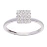 18ct White Gold 0.30ct Diamond Cluster Ring