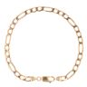 9ct Yellow Gold Figaro Bracelet 8.5"