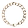 9ct Yellow Gold Curb Bracelet 8.5"