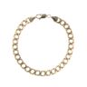 9ct Yellow Gold Curb Bracelet 9.5"