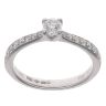 Platinum 0.50ct Brilliant Cut Diamond Solitaire Ring