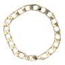 9ct Yellow Gold Curb Bracelet 9"