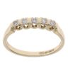 9ct Yellow Gold 0.25ct Brilliant Cut Diamond Five Stone Ring