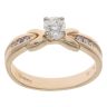 14ct Yellow Gold 0.35ct Brilliant Cut Diamond Solitaire Ring