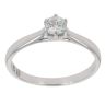 18ct White Gold 0.45ct Brilliant Cut Diamond Solitaire Ring