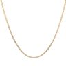 9ct Yellow Gold Curb Chain 18"