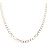 9ct Yellow Gold Curb Chain 18"