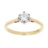 18ct Yellow Gold 0.50ct Diamond Solitaire Ring