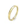 9ct Yellow Gold 2.5mm Slight Court Wedding Band