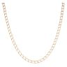 9ct Yellow Gold Square Curb Chain 20"