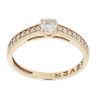9ct Yellow Gold 0.40ct Brilliant Cut Diamond Solitaire Ring