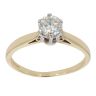 18ct Yellow Gold 0.50ct Diamond Solitaire Ring