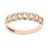 9ct Yellow Gold Cubic Zirconia Eternity Ring