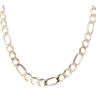 9ct Yellow Gold Figaro Chain 24"