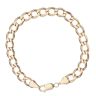 9ct Yellow Gold Curb Bracelet 9"