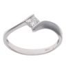 9ct White Gold 0.22ct Diamond Solitaire Ring