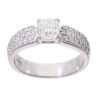18ct White Gold 1.75ct Diamond Ring