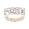 9ct Yellow Gold Cubic Zirconia Gran Ring